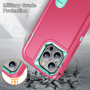 Custodia per telefono con supporto robusto 3 in 1, For iPhone 13 Pro Max, For iPhone 12 / 12 Pro
