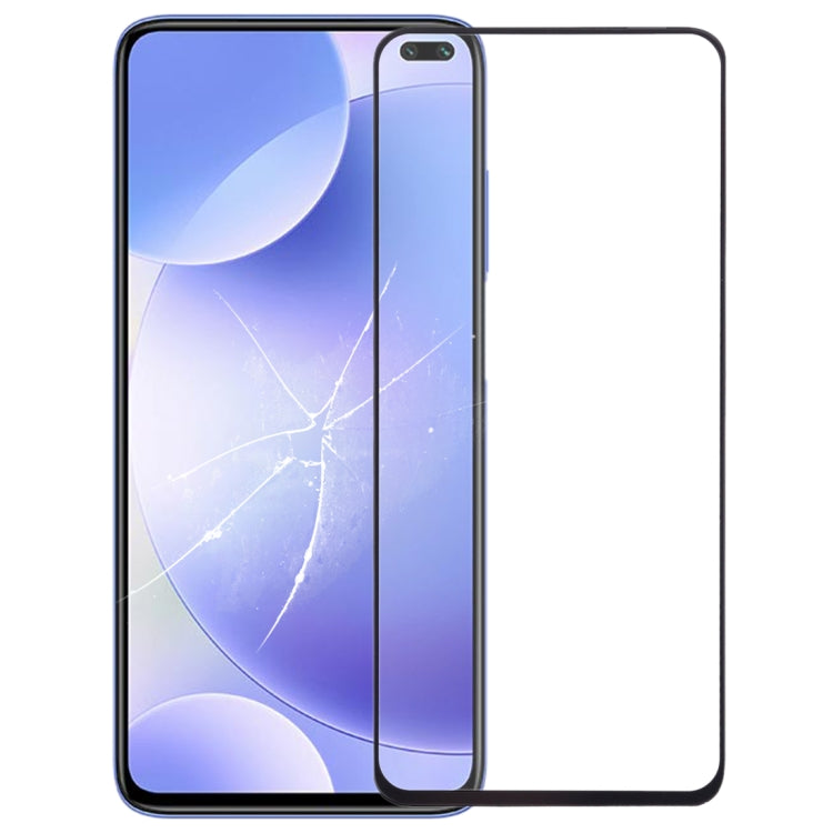 Lente in vetro esterno per schermo frontale con adesivo otticamente trasparente OCA per Xiaomi, Redmi K30 / Redmi K30i 5G, For Xiaomi Redmi Note 9S/Redmi Note 9 Pro Max/Redmi Note 9 Pro India, Redmi 10X 4G, Redmi 10X 5G, Mi 10 Lite 5G, Redmi K30 Pro