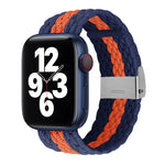 Cinturino intrecciato a trama verticale per la serie Apple Watch, 7 41mm / 6&SE&5&4 40mm / 3&2&1 38mm, 7 45mm / 6&SE&5&4 44mm / 3&2&1 42mm