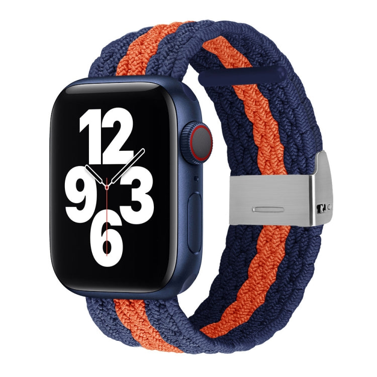 Cinturino intrecciato a trama verticale per la serie Apple Watch, 7 41mm / 6&SE&5&4 40mm / 3&2&1 38mm, 7 45mm / 6&SE&5&4 44mm / 3&2&1 42mm