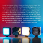 Godox LED-6BI LED Luce per riprese video, LED-6BI