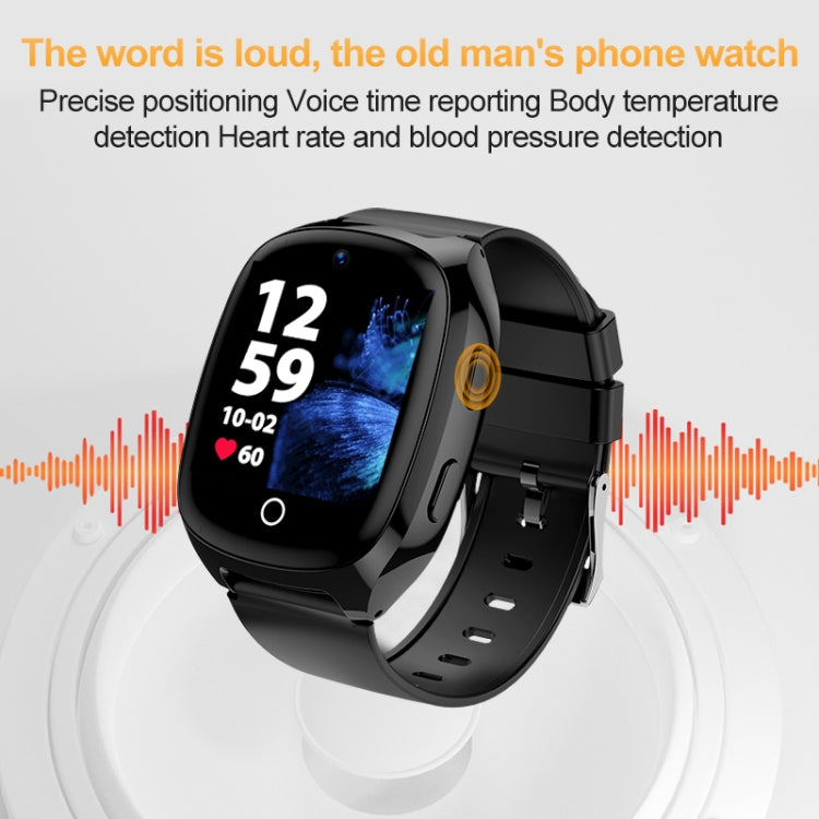 D300 Smart Watch con schermo IPS da 1,54 pollici, supporto per tracciamento e posizionamento e videochiamata, With Body Temperature