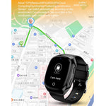 D300 Smart Watch con schermo IPS da 1,54 pollici, supporto per tracciamento e posizionamento e videochiamata, With Body Temperature