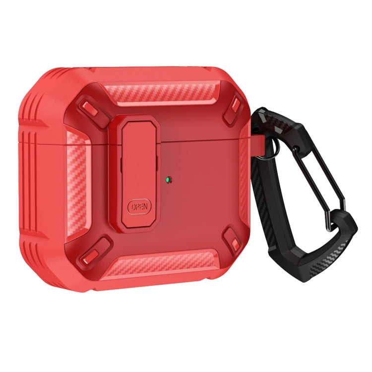Custodia protettiva con gancio per AirPods 3