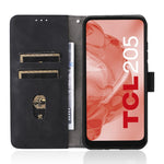 Custodia per telefono in pelle con fibbia magnetica Skin Feel, For TCL 205, For UMIDIGI A11S, For OnePlus Nord N20 5G