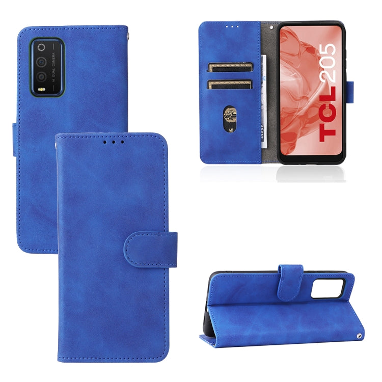 Custodia per telefono in pelle con fibbia magnetica Skin Feel, For TCL 205, For UMIDIGI A11S, For OnePlus Nord N20 5G