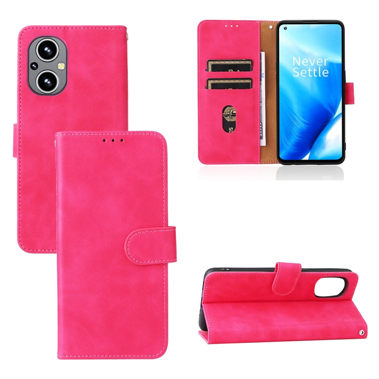 Custodia per telefono in pelle con fibbia magnetica Skin Feel, For TCL 205, For UMIDIGI A11S, For OnePlus Nord N20 5G