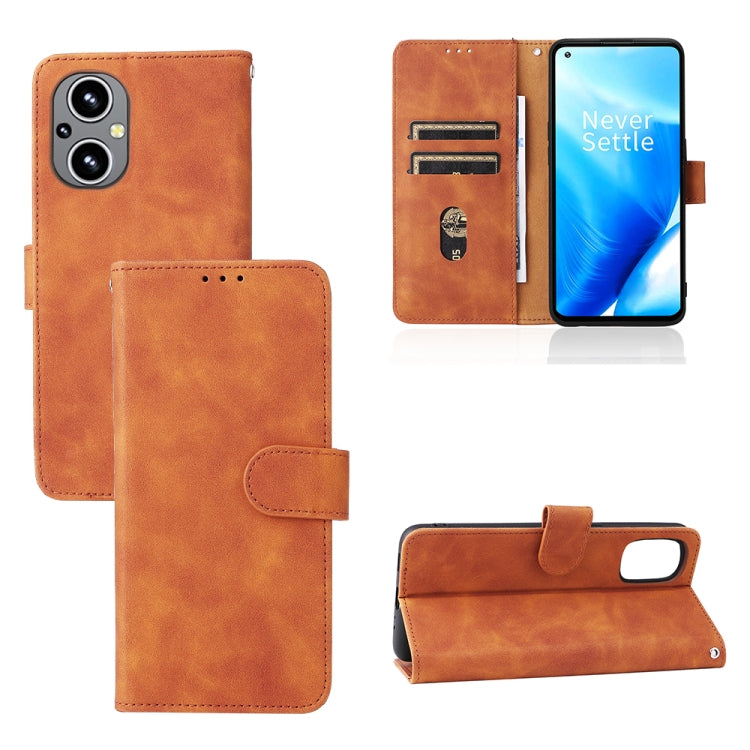 Custodia per telefono in pelle con fibbia magnetica Skin Feel, For TCL 205, For UMIDIGI A11S, For OnePlus Nord N20 5G