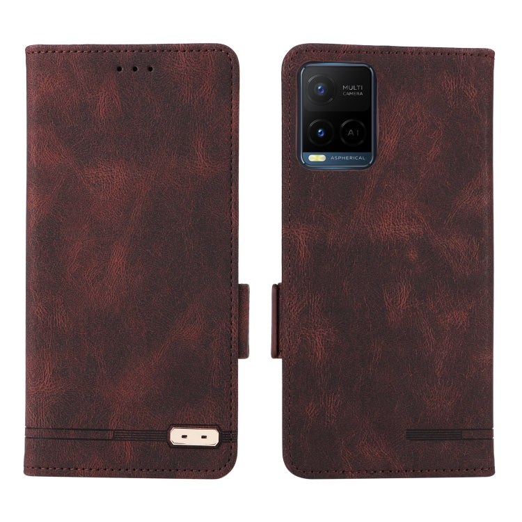 Custodia per telefono in pelle con chiusura magnetica, For vivo Y21 / Y33s, For vivo Y51 2020 / Y31 2021