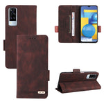 Custodia per telefono in pelle con chiusura magnetica, For vivo Y21 / Y33s, For vivo Y51 2020 / Y31 2021