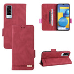 Custodia per telefono in pelle con chiusura magnetica, For vivo Y21 / Y33s, For vivo Y51 2020 / Y31 2021