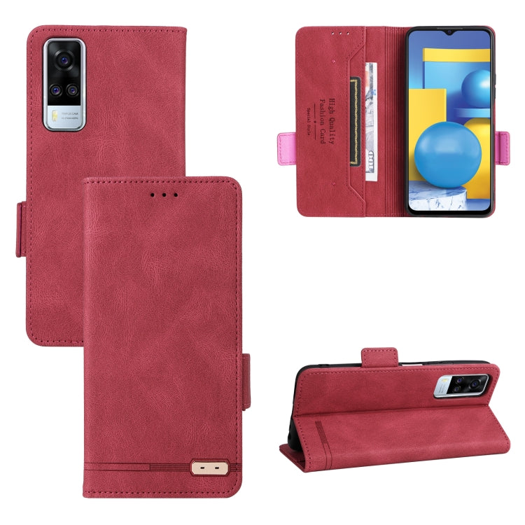 Custodia per telefono in pelle con chiusura magnetica, For vivo Y21 / Y33s, For vivo Y51 2020 / Y31 2021