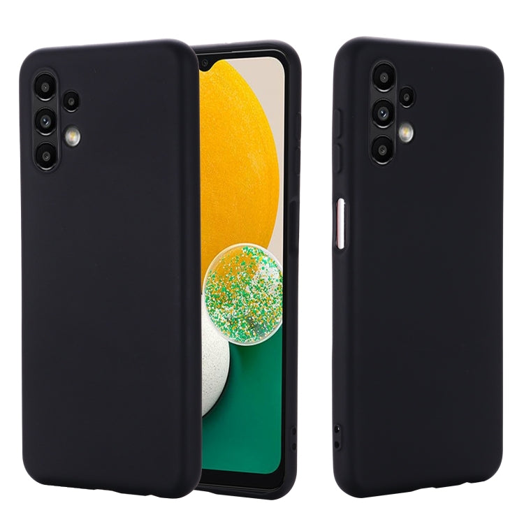 Custodia per telefono in silicone liquido di colore puro, For Samsung Galaxy A13 4G
