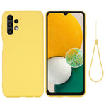 Custodia per telefono in silicone liquido di colore puro, For Samsung Galaxy A13 4G