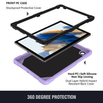Custodia per tablet porta PC + silicone beige, For Samsung Galaxy Tab A8 10.5 2021