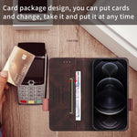 Custodia per telefono in pelle con chiusura magnetica, For Sony Xperia 1 II