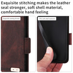 Custodia per telefono in pelle con chiusura magnetica, For Sony Xperia 1 II