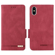 Custodia per telefono in pelle con chiusura magnetica, For iPhone XS / X