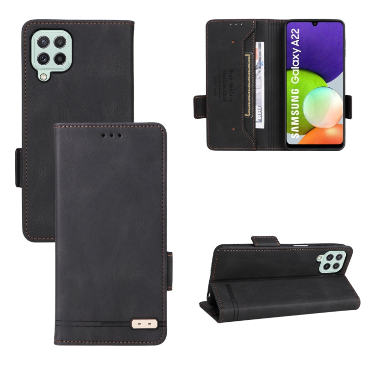 Custodia per telefono in pelle con chiusura magnetica, For Samsung Galaxy A22 4G, For Samsung Galaxy A33 5G