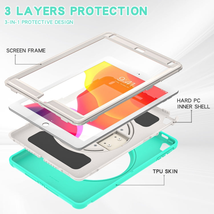 Custodia tablet TPU con rotazione 360° per iPad 9.7 e mini