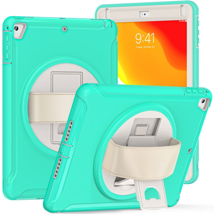 PC con rotazione a 360 gradi + custodia per tablet in TPU, For iPad 9.7 2018 / 2017, For iPad mini 5 / 4