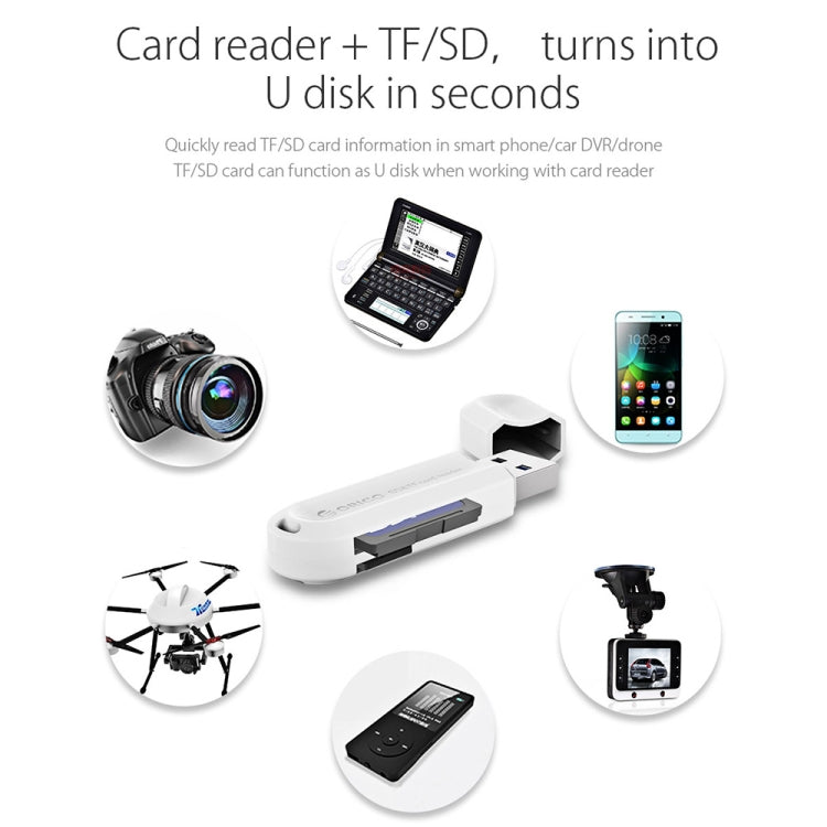 Lettore di schede TF / SD USB 3.0 ORICO CRS21