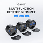 ORICO DESK-4U-BK Hub desktop multifunzione a 4 porte USB 3.0