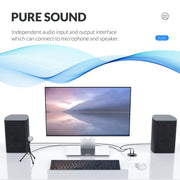 ORICO DESK-4U-BK Hub desktop multifunzione a 4 porte USB 3.0