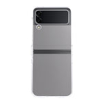 Custodia per telefono PC trasparente con piega a cerniera, For Samsung Galaxy Z Flip3 5G