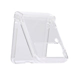 Custodia per telefono PC trasparente con piega a cerniera, For Samsung Galaxy Z Flip3 5G