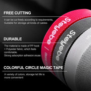 DUX DUICS Stoyobe Circle Hook and Loop Fascette, lunghezza: 3 m