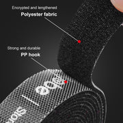 DUX DUICS Stoyobe Circle Hook and Loop Fascette, lunghezza: 3 m