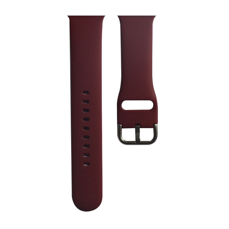 Cinturino in silicone, dimensioni: 118 mm per Apple Watch Series 7 45 mm / 6 & SE & 5 & 4 44 mm / 3 & 2 & 1 42 mm, Large Size