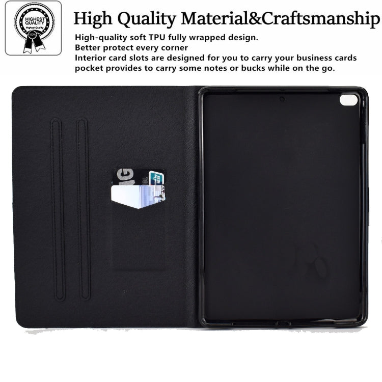 Custodia tablet in pelle e TPU con flip per iPad 9.7, 10.2, Pro 1