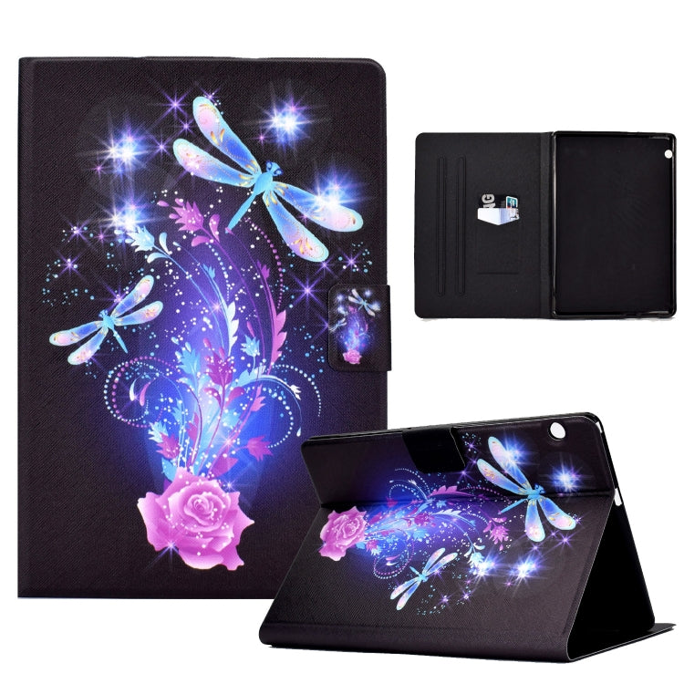 Custodia per tablet in pelle TPU pressata elettrica, For Samsung Galaxy Tab A7 Lite, For Samsung Galaxy Tab A 8.0 2019, For Huawei MediaPad T3 10, For Huawei MediaPad T5, For Huawei MatePad T 10s, For 7 inch Tablet