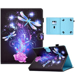 Custodia per tablet in pelle TPU pressata elettrica, For Samsung Galaxy Tab A7 Lite, For Samsung Galaxy Tab A 8.0 2019, For Huawei MediaPad T3 10, For Huawei MediaPad T5, For Huawei MatePad T 10s, For 7 inch Tablet