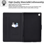 Custodia per tablet in pelle TPU pressata elettrica, For Lenovo Tab M10 Plus, For Samsung Galaxy Tab A8 10.5 2021, For Samsung Galaxy Tab S6 Lite, For Samsung Galaxy Tab A 8.0 2015, For Samsung Galaxy Tab A7 10.4 2020, For Samsung Galaxy Tab A 10.1 2016