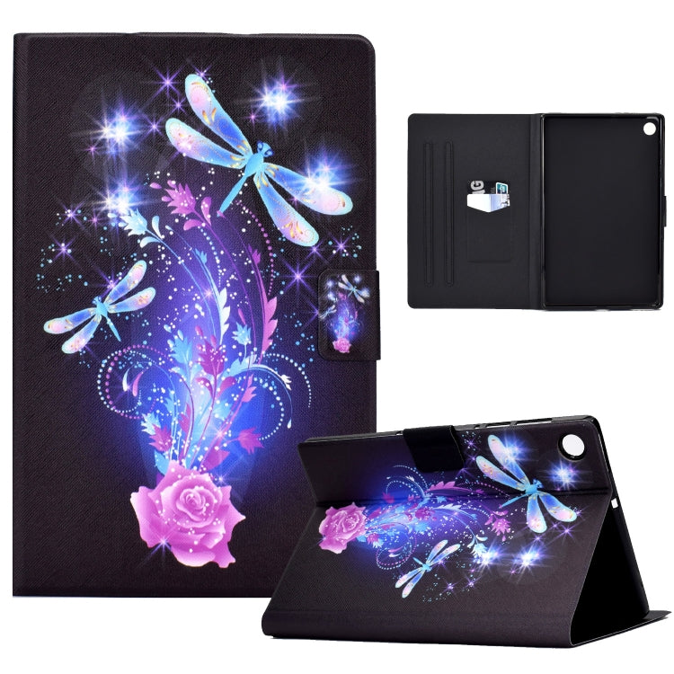 Custodia per tablet in pelle TPU pressata elettrica, For Lenovo Tab M10 Plus, For Samsung Galaxy Tab A8 10.5 2021, For Samsung Galaxy Tab S6 Lite, For Samsung Galaxy Tab A 8.0 2015, For Samsung Galaxy Tab A7 10.4 2020, For Samsung Galaxy Tab A 10.1 2016