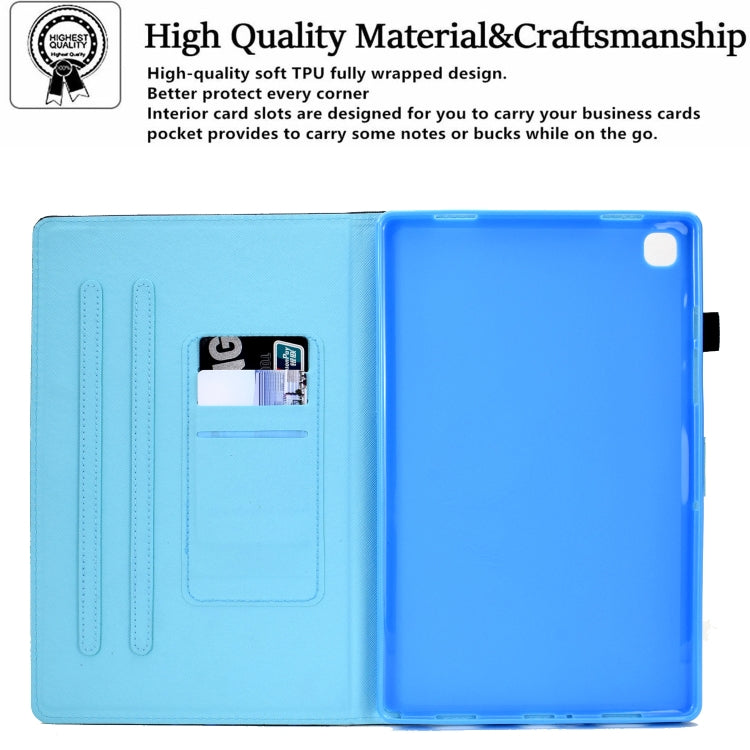 Custodia per tablet in pelle con slot per penna da cucito, For Samsung Galaxy Tab A8, For Samsung Galaxy Tab A7 Lite T220, For Samsung Galaxy Tab A 8.0 2019 T290, For Samsung Galaxy Tab A 8.0 T350, For Samsung Galaxy Tab A7 10.4 2020 T500              ...