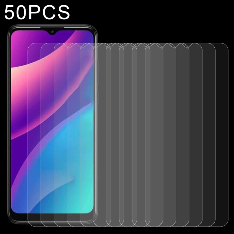 50 pellicole in vetro temperato da 0,26 mm 9H 2,5D, For TCL 30 / TCL 30+ (50 PCS), For TCL 30 SE (50 PCS), For TCL 305 / 305 DUAL SIM / 30E (50 PCS), For Kyocera Gratina KYV48 (50 PCS), For Itel A58 / A58 Pro (50 PCS), For ZTE Blade 20 Smart (50 PCS)  ...