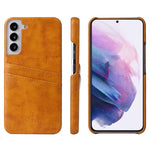 Fierre Shann Retro Oil Wax Texture PU Custodia in pelle con slot per schede, For Samsung Galaxy S22 Ultra 5G, For Samsung Galaxy S22+ 5G, For Samsung Galaxy S22 5G