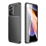 Custodia per telefono in TPU antiurto con struttura in fibra di carbonio, For Xiaomi Redmi Note 11 Pro Overseas Version, For Xiaomi Redmi Note 11 Overseas Version, For vivo iQOO U5 / T1 India / Y75 5G / Y55 5G Taiwan