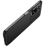 Custodia per telefono in TPU antiurto con struttura in fibra di carbonio, For Xiaomi Redmi Note 11 Pro Overseas Version, For Xiaomi Redmi Note 11 Overseas Version, For vivo iQOO U5 / T1 India / Y75 5G / Y55 5G Taiwan