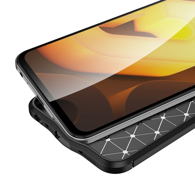 Custodia in TPU antiurto per telefono Litchi Texture, For vivo iQOO U5 / T1 India, For Xiaomi Redmi Note 11 Pro Global, For Xiaomi Redmi Note 11 Global