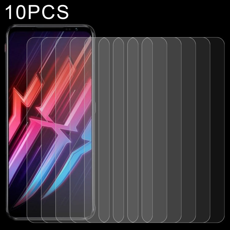 10 pellicole in vetro temperato da 0,26 mm 9H 2,5D, For ZTE nubia Red Magic 7 (10 PCS), For ZTE nubia Red Magic 7 Pro (10 PCS)