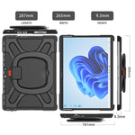 Silicone + custodia per tablet PC, For MicroSoft Surface Pro 8