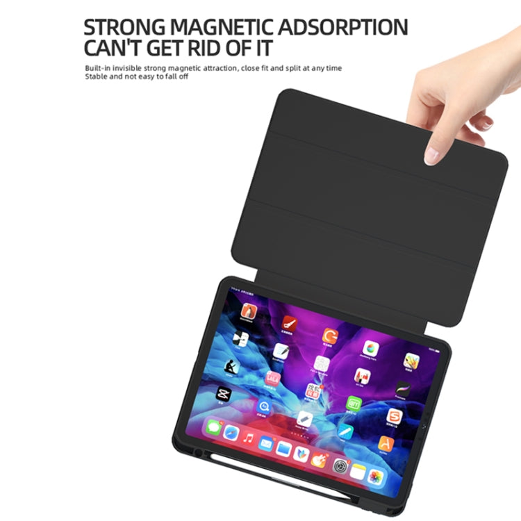 Custodia Smart Tablet in pelle crosta magnetica, For iPad Pro 11 2022 / 2021, For iPad Pro 12.9 2018, For iPad Pro 12.9 2020, For iPad Pro 12.9 2022 / 2021, For iPad 10.2 2019 / 2020 / 2021
