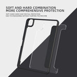 Custodia tablet in pelle crosta con chiusura magnetica per iPad