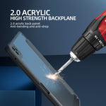 Custodia tablet in pelle crosta con chiusura magnetica per iPad