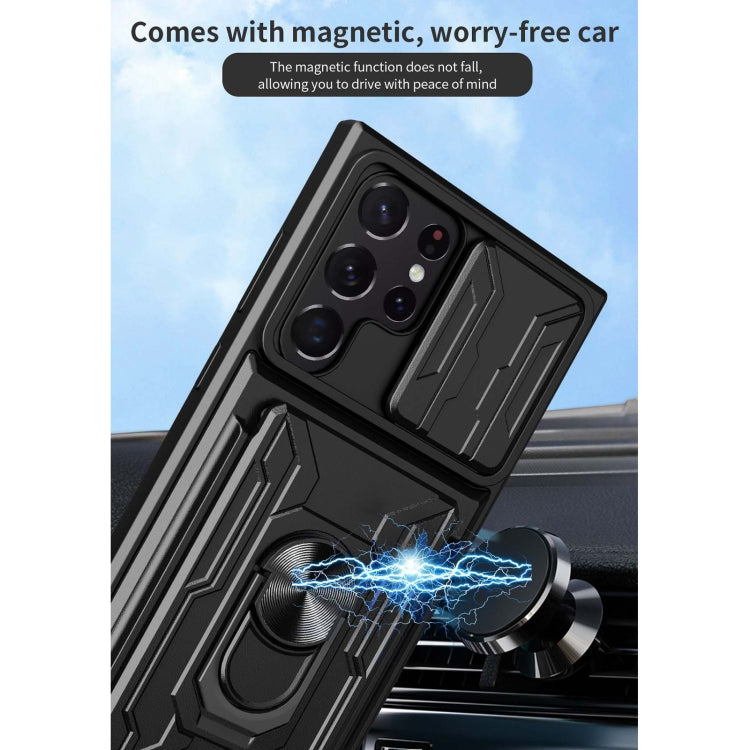 Custodia per telefono con scheda Camshield scorrevole, For Samsung Galaxy S22 Ultra 5G